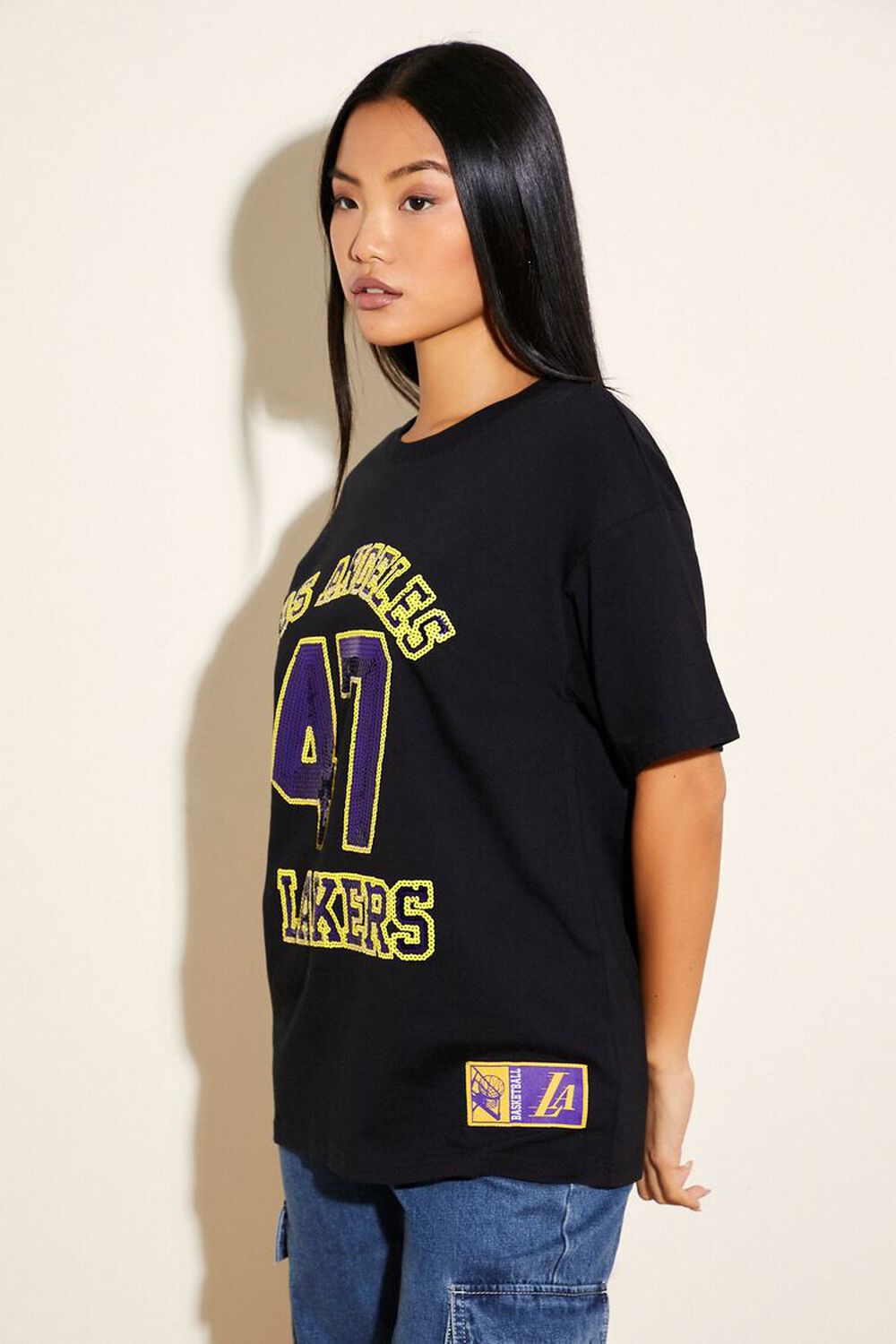 Los Angeles Lakers Sequin Tee